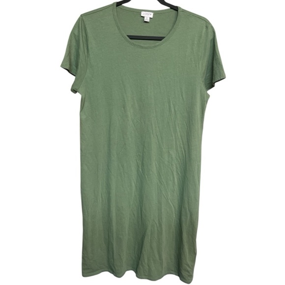 J.CREW Short Sleeve Tee Shirt Dress - Picture 3 of 7